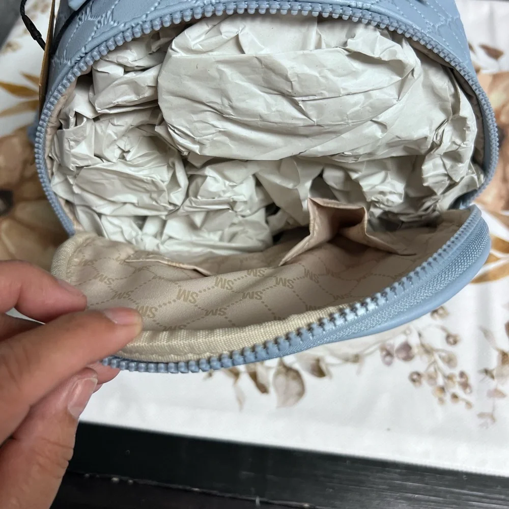 Steve Madden Tan and Cream Interior Bag